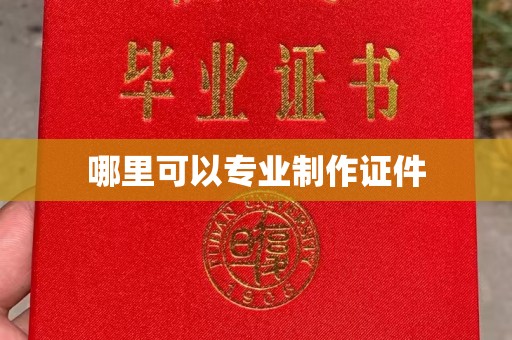 北海新区哪里可以专业制作证件