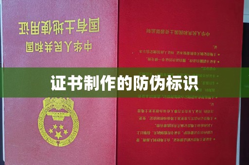 北海新区证书制作的防伪标识