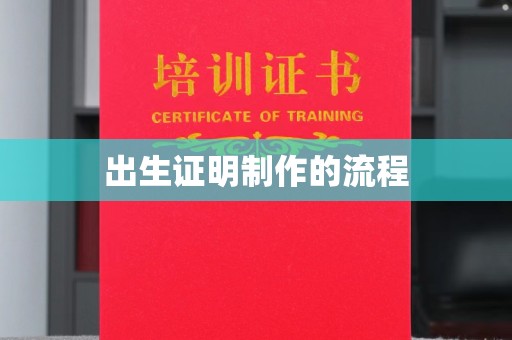 北海新区出生证明制作的流程