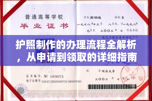北海新区护照制作的办理流程全解析，从申请到领取的详细指南